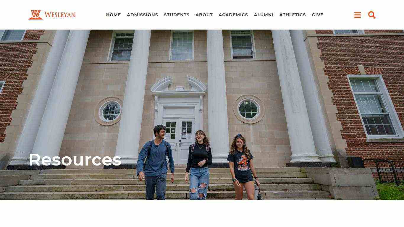 Resources – West Virginia Wesleyan College
